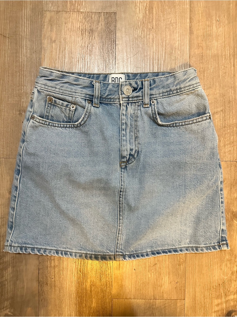 BDG denim skirt